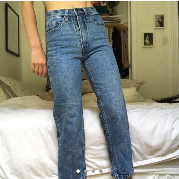 vintage paris blues jeans